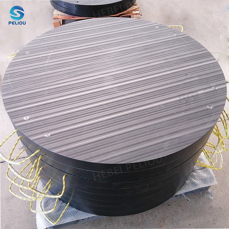 Safety And Rigid Crane Outrigger Pads CraneCribbing Blocks For Heavy Equipment